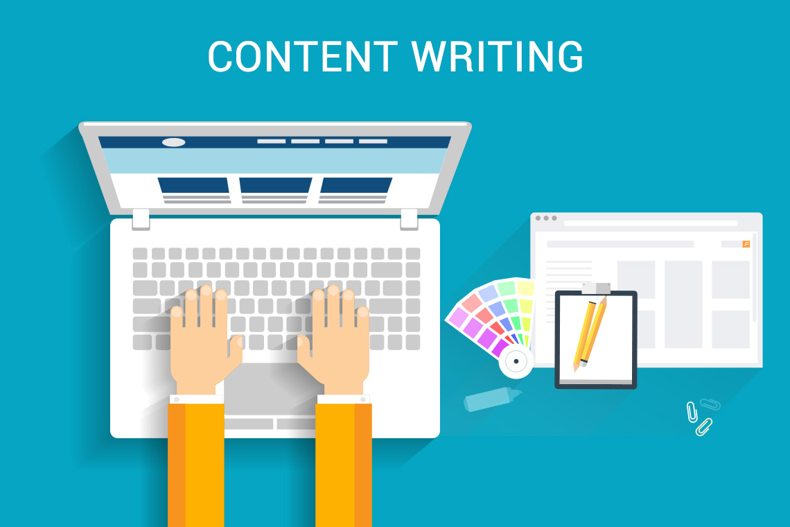 a content writer for website